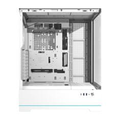 darkFlash Računalniško ohišje DY451L brez ventilatorjev (belo)