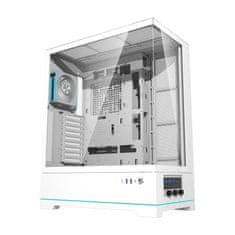 darkFlash Računalniški ohišje Darkflash DY451L PRO (belo) + 1 ventilator