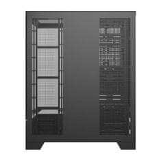 darkFlash Računalniško ohišje DY451 brez ventilatorjev (črno)