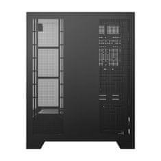 darkFlash Računalniško ohišje DY450L PRO (črno) + 1 ventilator