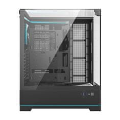 darkFlash Računalniško ohišje DY450L PRO (črno) + 1 ventilator