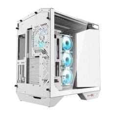 darkFlash Računalniško ohišje DY470 (belo) + 4 ventilatorji