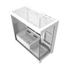 darkFlash Računalniško ohišje C218M + 6 ARGB ventilatorjev (belo)