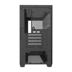 darkFlash Računalniško ohišje C218M + 6 ARGB ventilatorjev (črno)