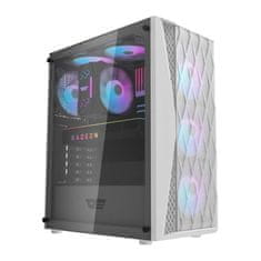 darkFlash Računalniški ohišje Darkflash DK352 Mesh (bela)