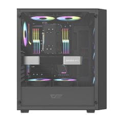 darkFlash  DK353 ATX črno računalniško ohišje