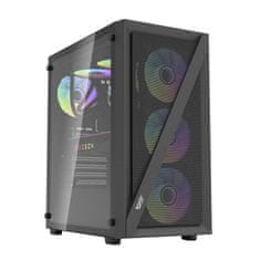 darkFlash Računalniški kovček DK 260 Air Mesh (Black)