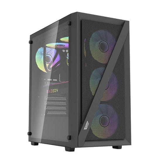 darkFlash Računalniški kovček DK 260 Air Mesh (Black)