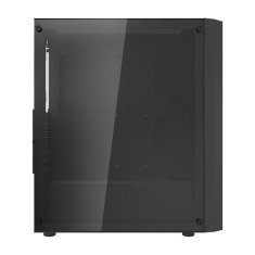 darkFlash Računalniško ohišje DK351 (črno) + 4 RGB ventilatorji