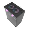 1 to 3 Darkflash Dk100 Računalniško Ohišje (Črno)
