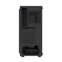 darkFlash  DK151 LED računalniško ohišje (črno) + 3 RGB ventilatorji