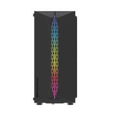 darkFlash  DK151 LED računalniško ohišje (črno) + 3 RGB ventilatorji