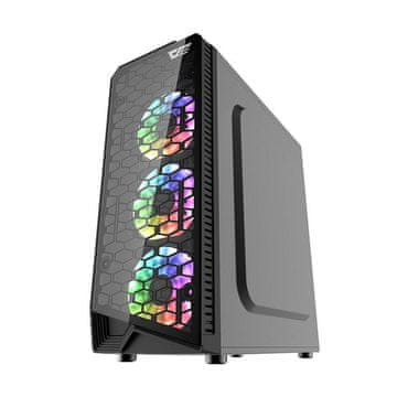 darkFlash Računalniška ohišje Darkflash Water Square 5 (črna)
