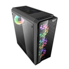 darkFlash Water Square 5 računalniško ohišje (črno)