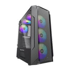 darkFlash Računalniško ohišje LEO (črno)
