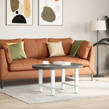 Vidaxl vidaXL Noge za klubsko mizico bele barve 2 kosa 50 x (42-43) cm jeklo