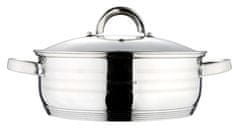 Blaumann Blaumann BL-1003 Pekač / lonec s pokrovom nerjaveče jeklo 24 cm Gourmet Line