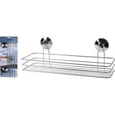 HOMESTYLING Homestyling KO-C80651830 kovina za kopalnico 35 x 11 x 14 cm srebrna