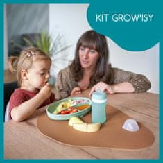 Babymoov silikonová jídelní sada GROW´ISY KIT