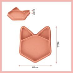 Babymoov silikonska plošča ISY´PLATE Fox