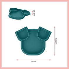 Babymoov silikonska plošča ISY´PLATE Dog