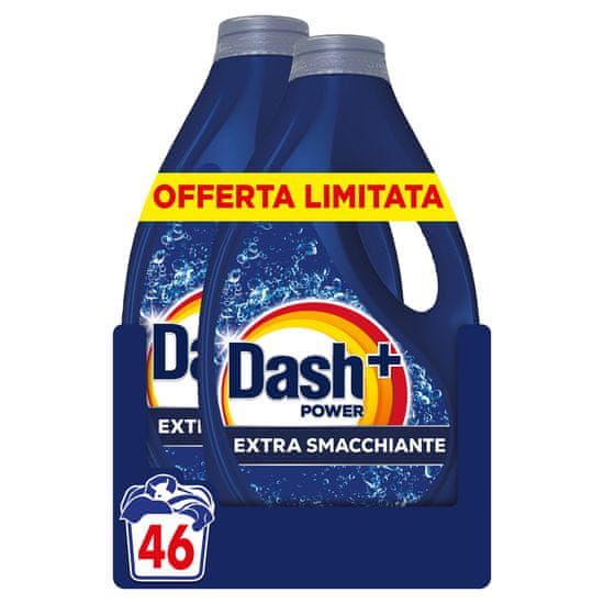 Dash Power+ Extra Stain Removal gel za pranje perila, 40 pranj, 1,8 L