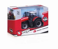 BBurago 10 cm Kmečki traktor Massey Ferguson 87405