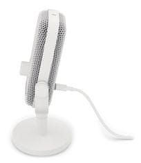 Endorfy Solum Voice S Onyx Mikrofon, žični, stojalo, izskočni filter, RGB osvetlitev, 3,5 mm priključek, USB-C, rdeča na USB-A, bela