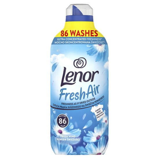 Lenor Mehčalec Fresh Air Fresh Wind, 86 pranj