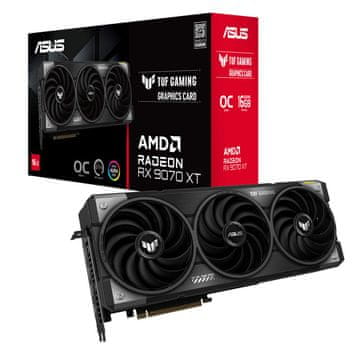 ASUS TUF Gaming Radeon RX 9070 XT GDDR6 OC (TUF-RX9070XT-O16G-GAMING) grafična kartica