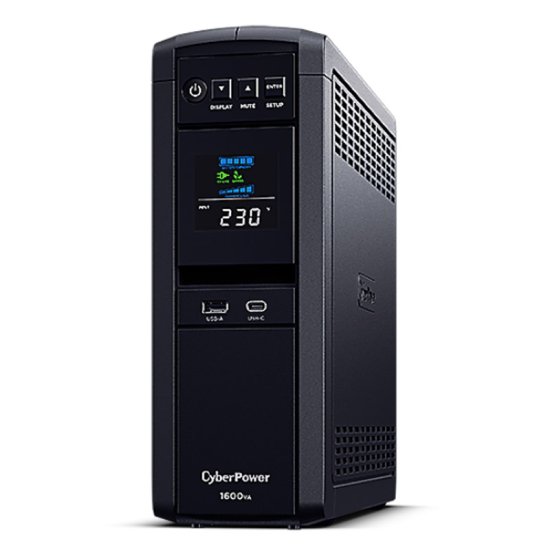 CYBERPOWER CP1600EPFCLCD 1600VA 1000W LCD USB Line-interactive brezprekinitveno napajanje