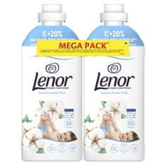 Lenor Mehčalec Sensitive Cotton Fresh, 118 pranj