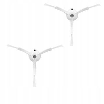 shumee 2x stranska krtača za robotski sesalnik Xiaomi RoboRock S5 S50 S55 S6 MAX