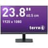 TERRA 60,5cm/23,8" (1920x1080) TERRA 2427W V2 16:9 FHD VA 5ms 100Hz HDMI DP USB-C Vesa Črna