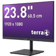TERRA 60,5cm/23,8" (1920x1080) TERRA 2427W HA V2 16:9 FHD VA 5ms 60Hz HDMI DP črna