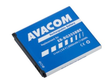 Avacom Baterija GSSA-G355-S2000 za Samsung Core 2 Li-Ion 3,8 V 2000 mAh, (nadomestna baterija EB-BG355BBE)