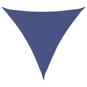 Vidaxl Senčno jadro oksford blago trikotno 4,5x4,5x4,5 m modro