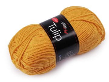 Pletena preja Tulip 100 g - (41179)) gorčica
