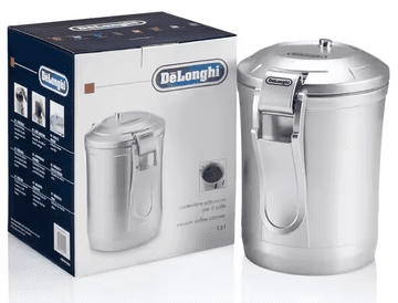 De'Longhi Vakuumska posoda za kavna zrna ali mleto kavo DLSC068