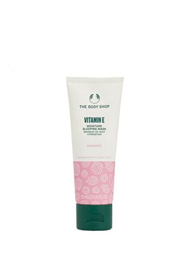 The Body Shop Vitamin E nočna vlažilna maska za obraz (Moisture Sleeping Mask) 75 ml
