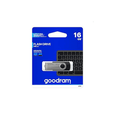 GoodRam USB KLJUČ 16GB za shranjevanje podatkov črno srebrn