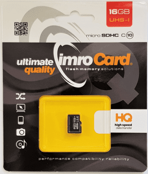 IMRO SPOMINSKA KARTICA 16 GB micro SD Class 10