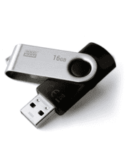 GoodRam USB KLJUČ 16GB za shranjevanje podatkov črno srebrn