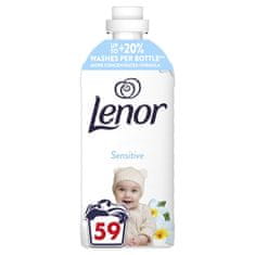 Lenor Sensitive mehčalec, 1,25 l, 59 pranj