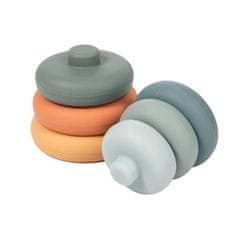 Bo Jungle silikonsko grizalo za zlaganje B-Silicone Rounds