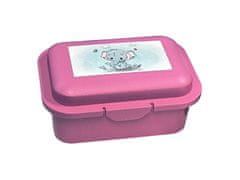 Škatla za prigrizke 11x7,8x6,2 cm z zapiranjem s klikom. plastika
