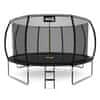 Aga SPORT EXCLUSIVE Trampolin 366 cm Črna + zaščitna mreža + lestev