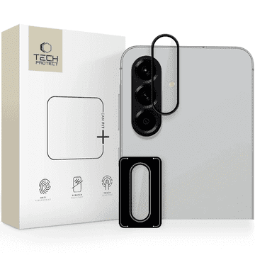 Tech-protect CamRing zaščitno steklo za kamero na Samsung Galaxy A36 / A56 5G, črna