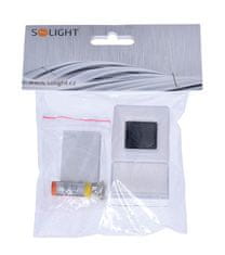 Solight 1L42T Brezžični gumb za 1L41 in 1L42, 150 m, bela barva, učna koda, pokrov z napisno ploščico