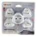 Solight PA20 potovalni adapter, ozemljen, zamenljive vilice za ves svet